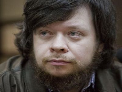 Лебедев в суде. Фото: Евгений Фельдман, Новая газета